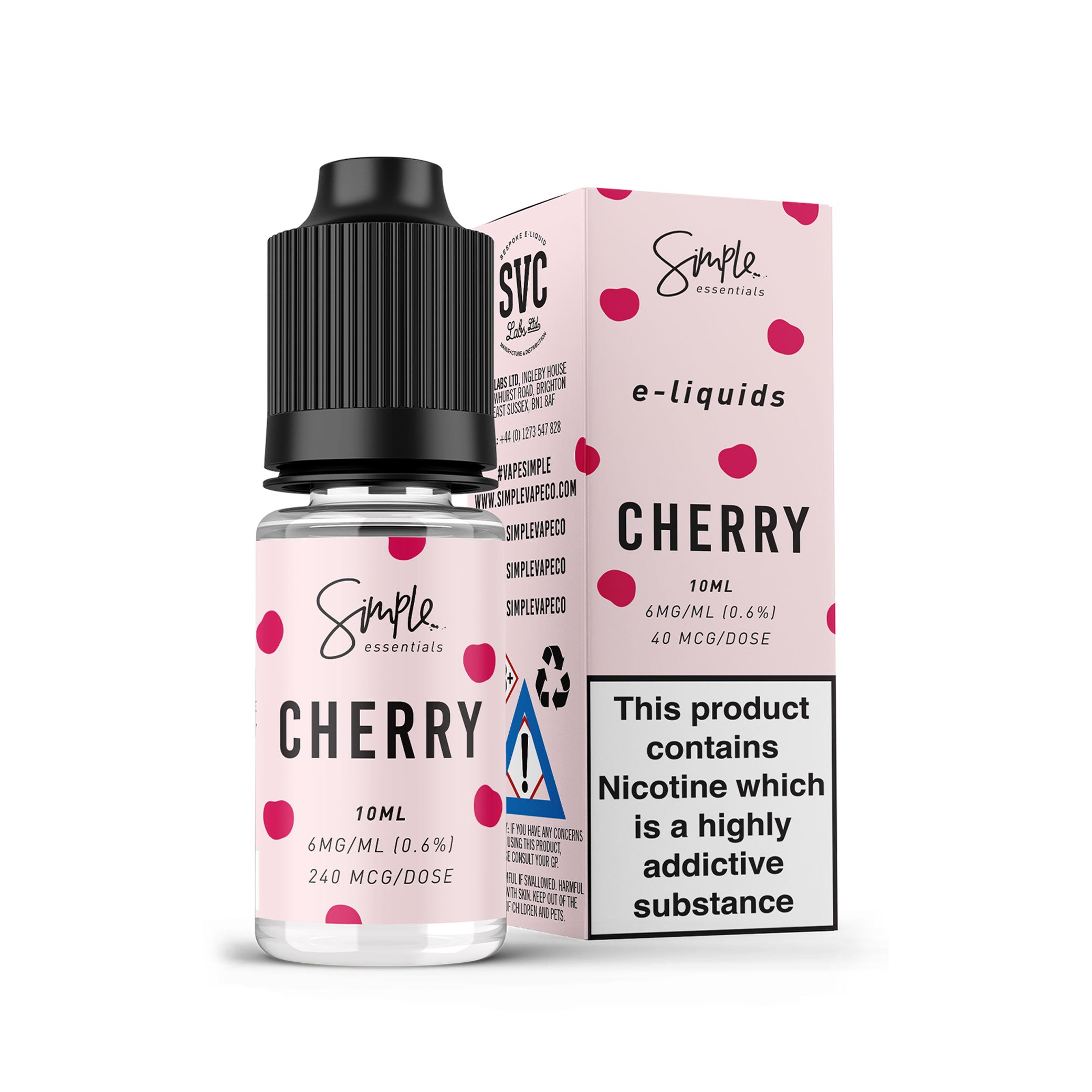 Cherry 10ml-Vape Simple