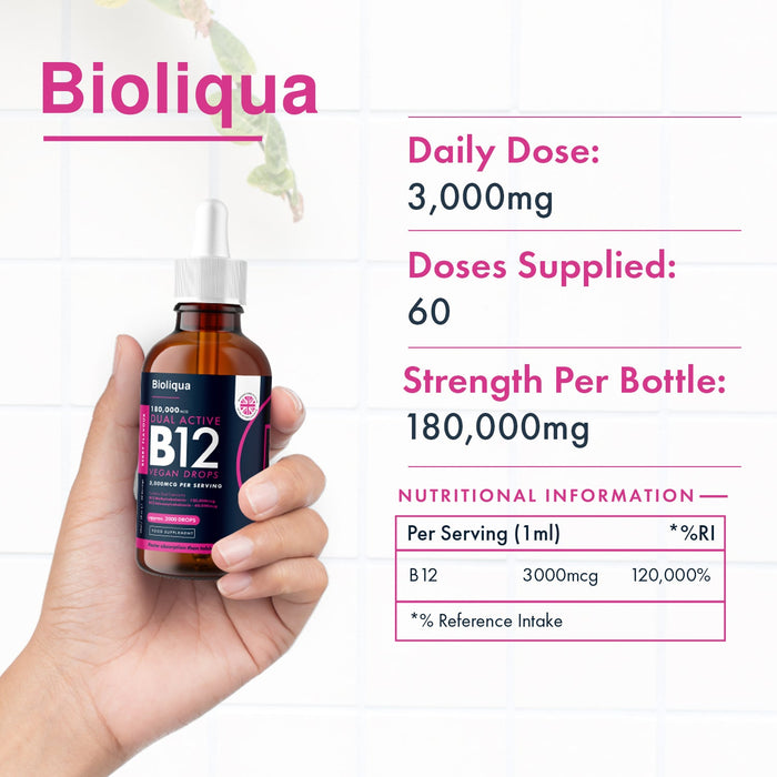 Vitamin B12 Max Liquid Drops | 60ml