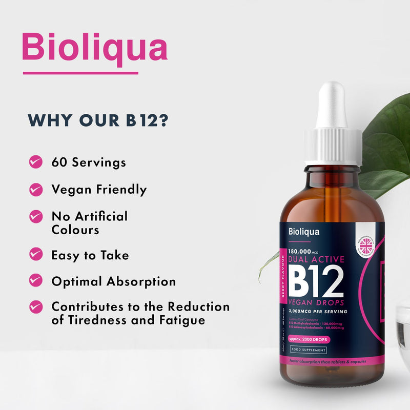Vitamin B12 Max Liquid Drops | 60ml