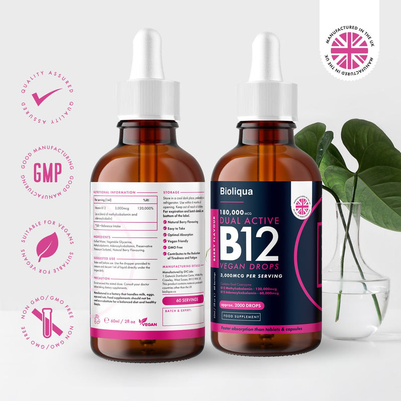 Vitamin B12 Max Liquid Drops | 60ml