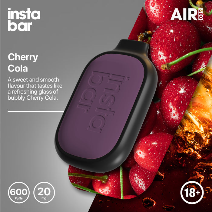 Air 600 Cherry Cola Disposable Vape 20mg