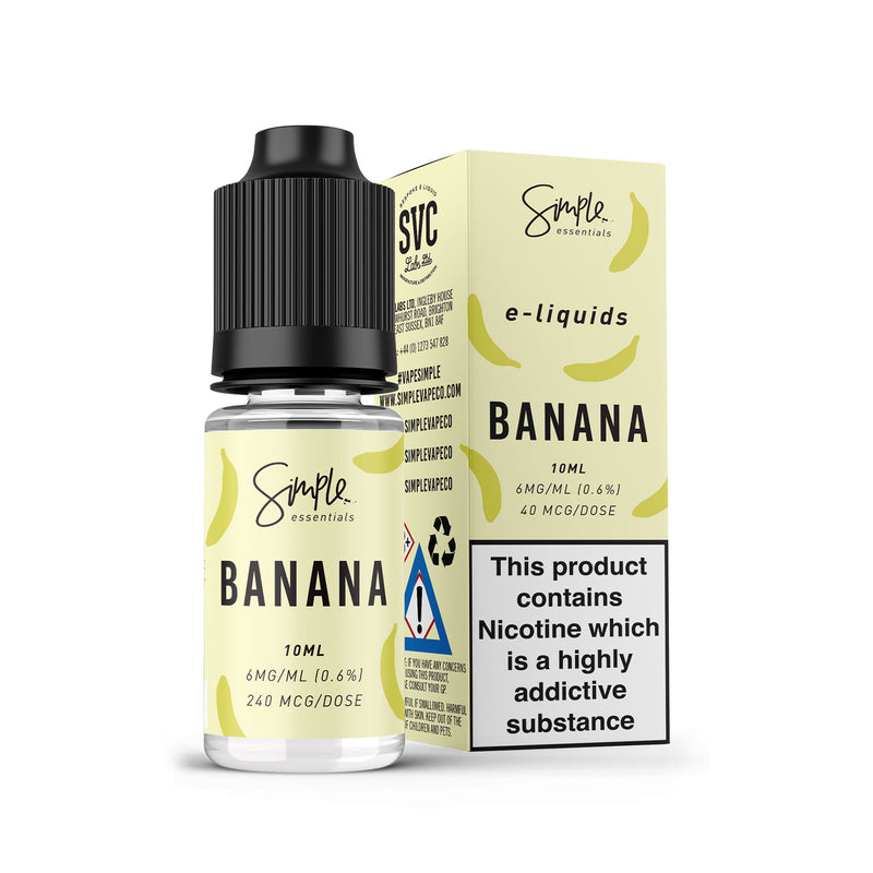 Banana 10ml-Vape Simple