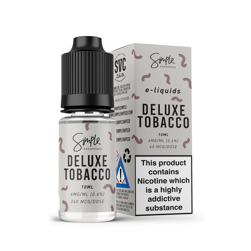 Deluxe Tobacco 10ml-Vape Simple