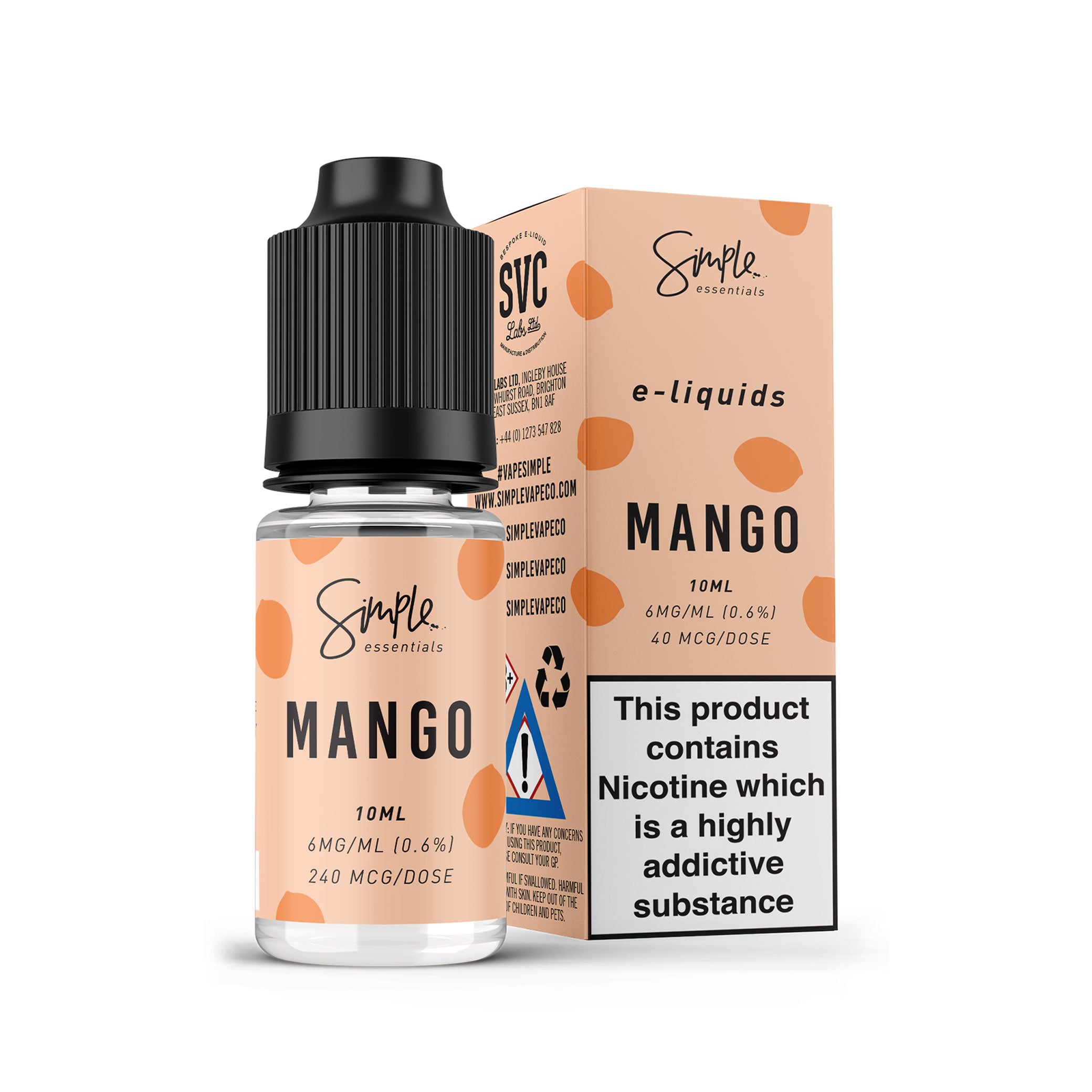 SE Mango 10ml-Vape Simple