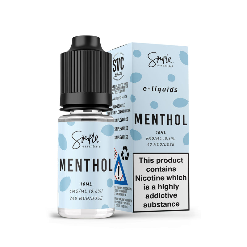 Menthol SE 10ml-Vape Simple