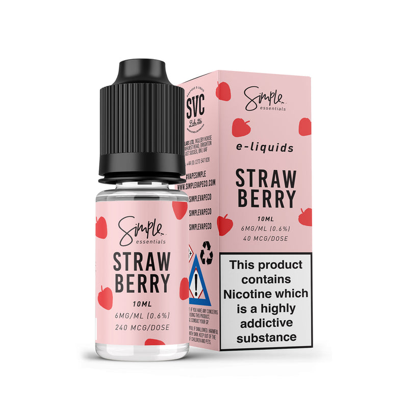 Strawberry 10ml-Vape Simple